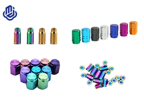 Titanium Valve Hlaws Caps